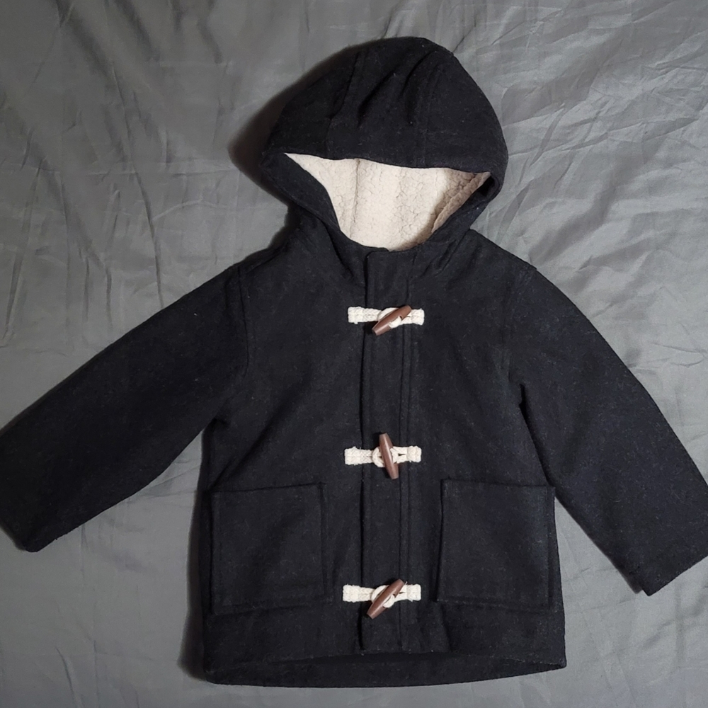 Toddler boy peacoat